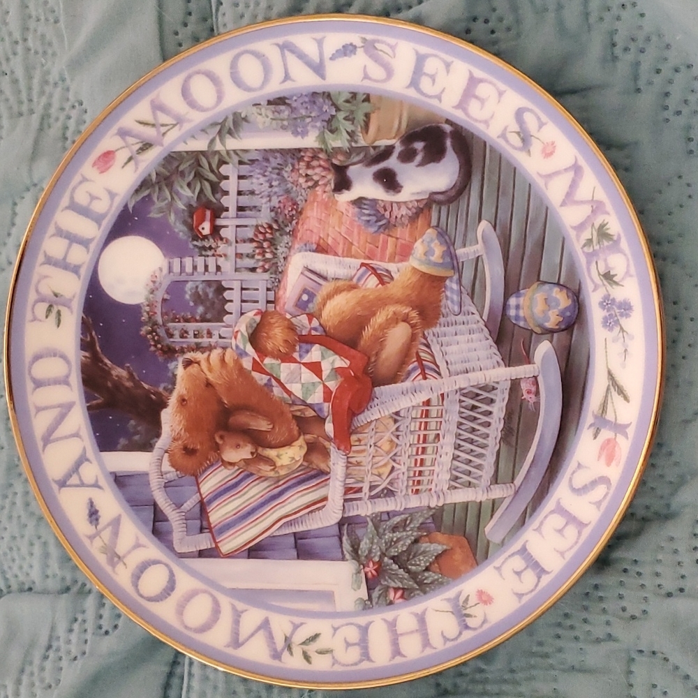 Royal Doulton Teddy Bear collectible plate